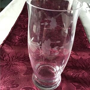 4 Princess House Heritage Crystal Cooler Glasses